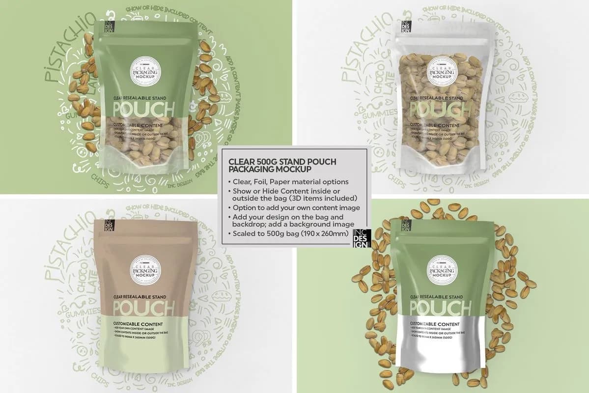 Custom Flat Pouches For Modern Packaging Success