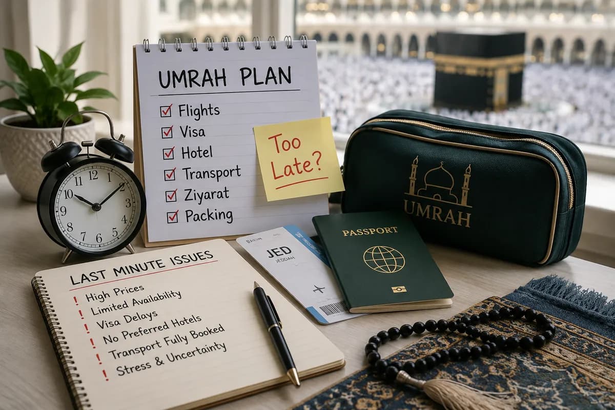 Why Last-Minute Umrah Planning Often Creates Unnecessary Challenges 