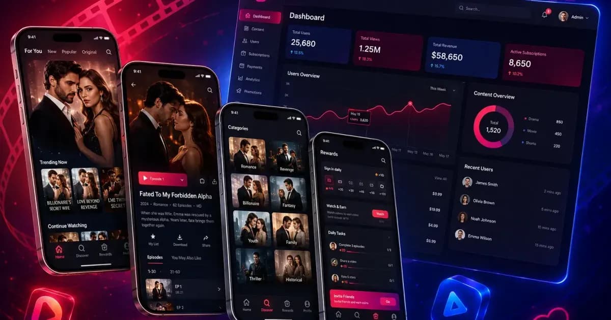 DramaBox Clone: Launch a Short Drama App That Made $217M Last Year