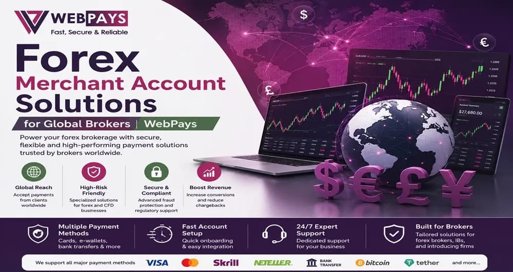 Forex Merchant Account Solutions for Global Brokers | WebPays