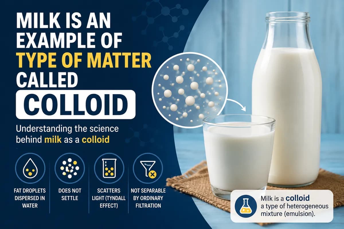 Milk Is an Example of What Type of Matter?